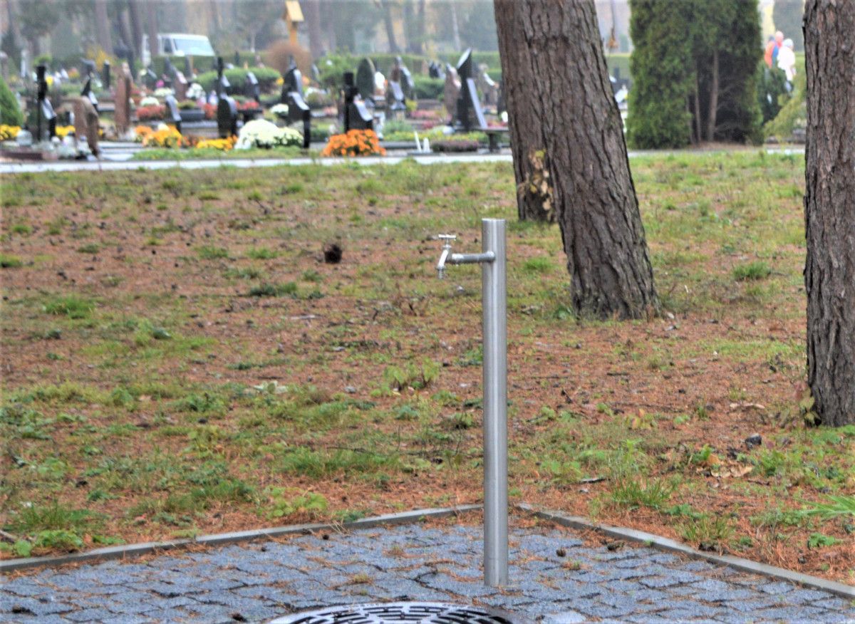 Palangos ir Šventosios kapinėse jau tiekiamas vanduo
