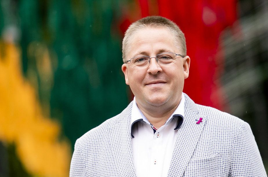 Luko Balandžio (15min.lt) nuotraukoje: Palangos meras Šarūnas Vaitkus