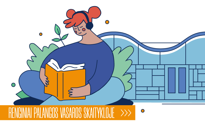 Birželio mėnesį Palangos vasaros skaitykloje – išskirtinės literatūros pamokos moksleiviams