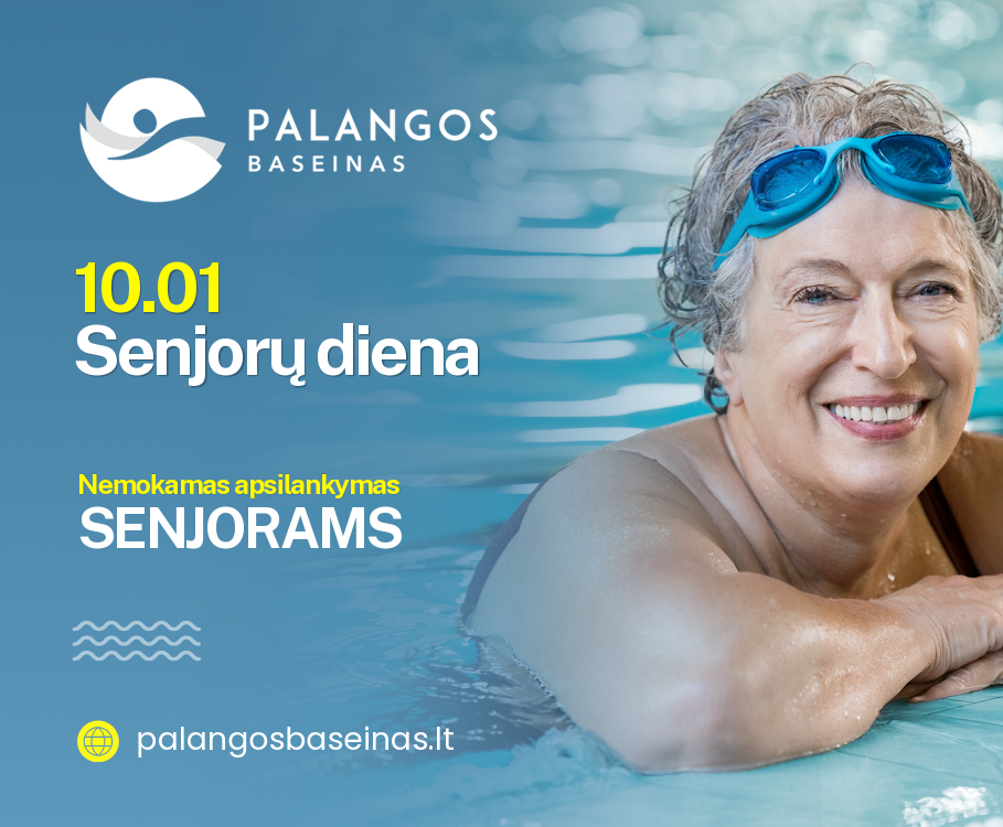 Nemokamas apsilankymas baseine senjorams