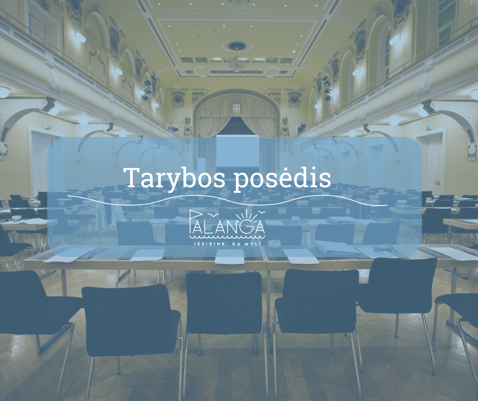 10-ojo šaukimo Palangos miesto savivaldybės tarybos 11-ojo posėdžio, vyksiančio 2024 m. kovo 28 d. 9 val. Savivaldybės administracijos salėje, Gintaro g. 33A, Palangoje, darbotvarkė