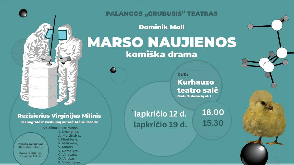 Palangos „Grubusis“ teatras sugrįžta į kurhauzo teatro salę!