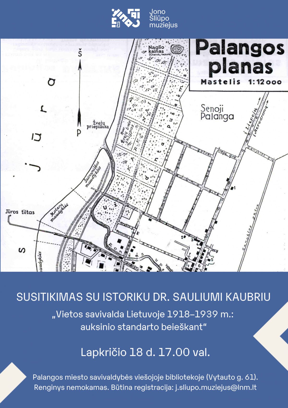 Susitikimas su istoriku dr. Sauliumi Kaubriu „Vietos savivalda Lietuvoje 1918–1939 m.: auksinio standarto beieškant“