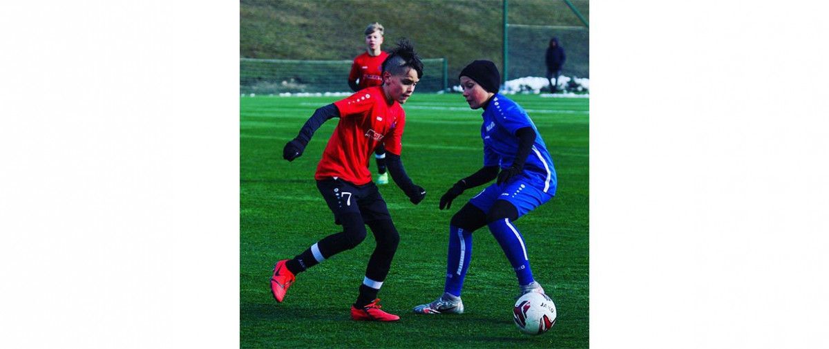 Palangos SC - FK „Gintaras“ tik po baudinių serijos pralaimėjo „Klaipėdos FM“