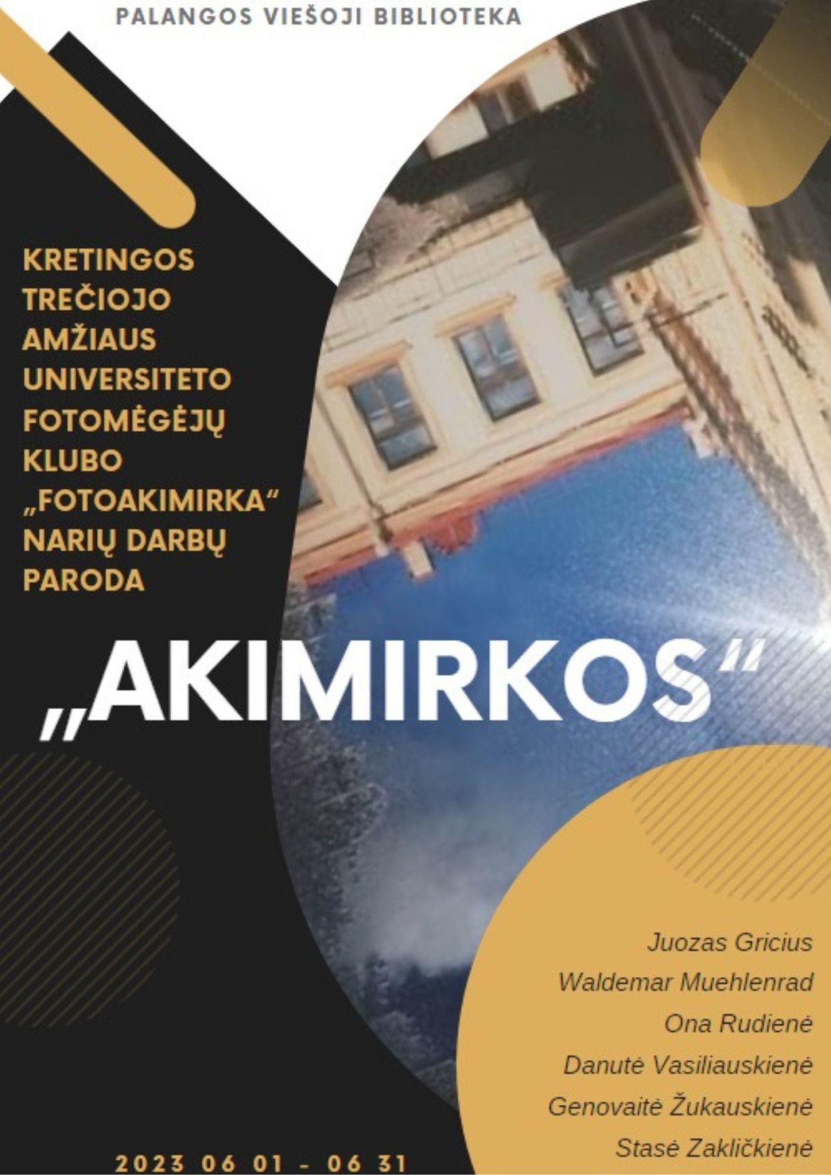 Kretingos TAU fotografų klubo darbų paroda