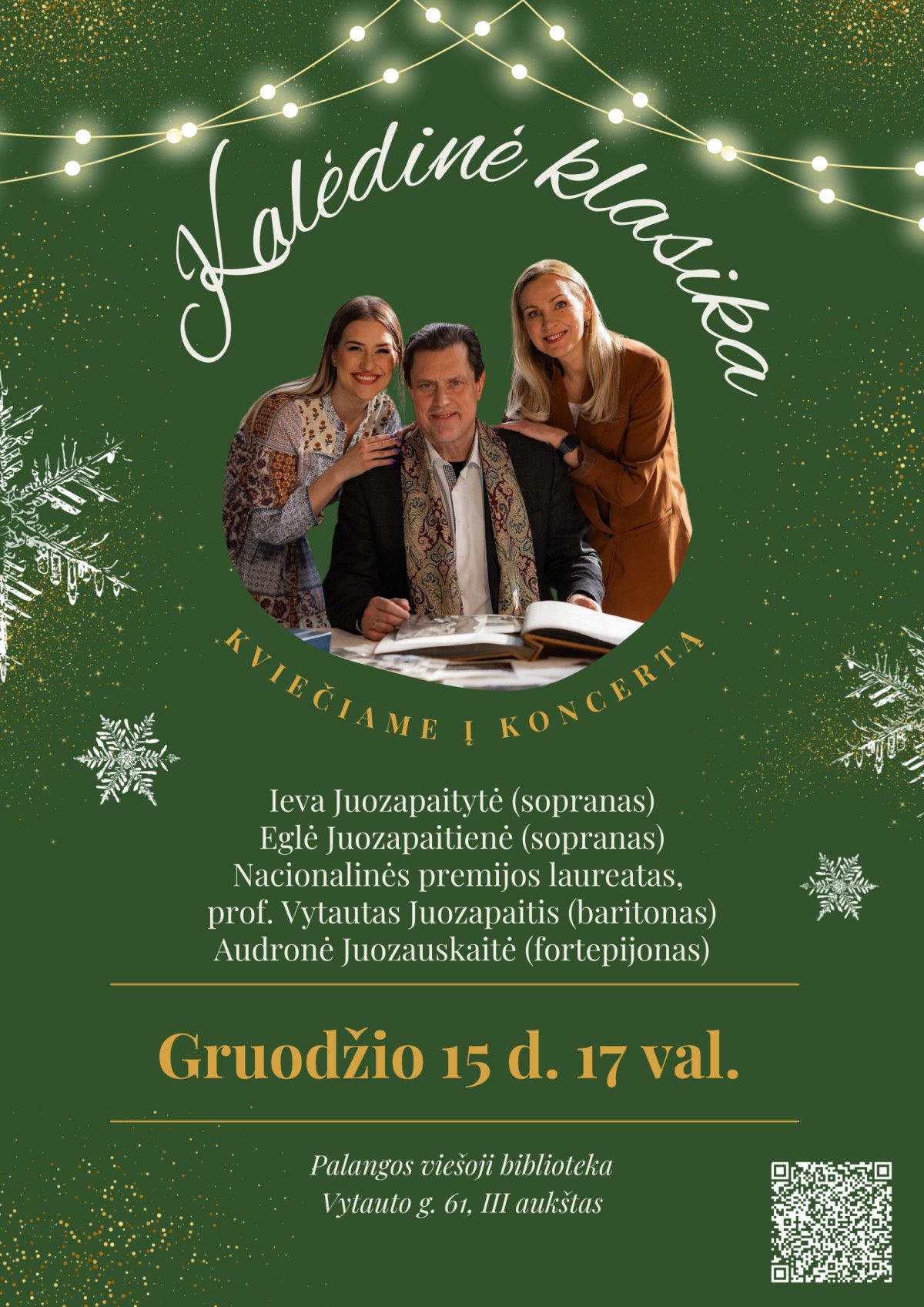 Šventinis koncertas „Kalėdinė klasika“