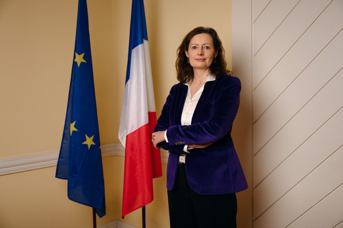 Prancūzijos ambasadorė Lietuvoje Alix Everard. Nuotraukos autorius: Martynas Stankaitis