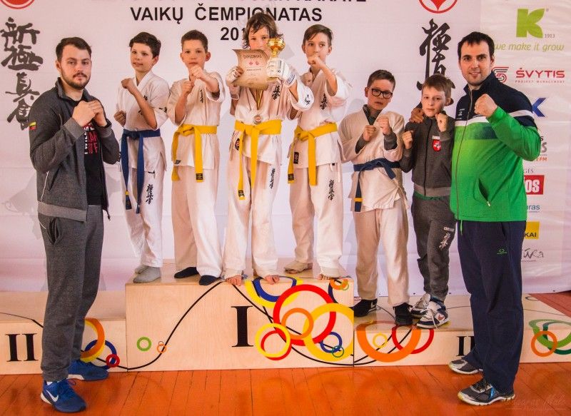 Palangiškių pergalės Lietuvos vaikų čempionate