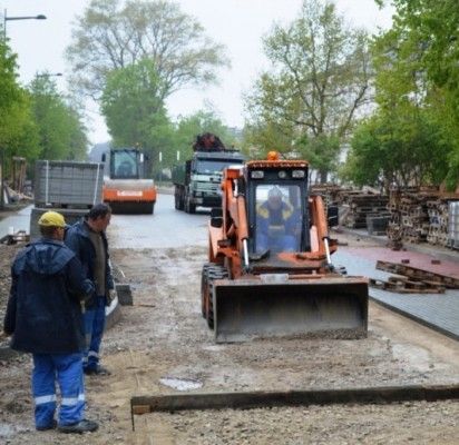 Naujai rekonstruota Jūratės gatvė pėstiesiems atvira taps jau šį savaitgalį