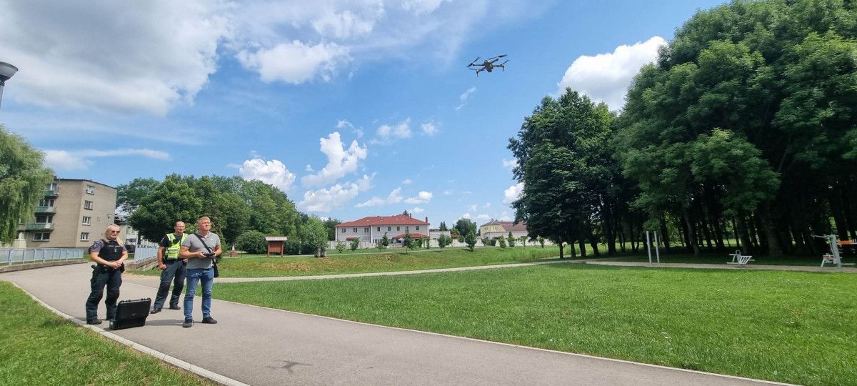Per Klaipėdos apskrityje vykdytas priemones nepilnamečių daromiems teisės pažeidimams užkardyti naudojant dronus pažeidimų nenustatyta