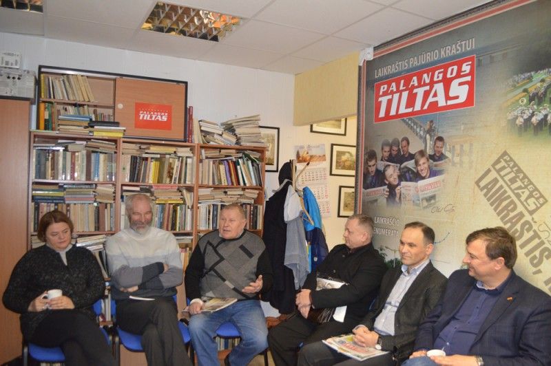 "Palangos tilto"kavarytis praėjusį antradienį sukvietė seniūnaičius ir savivaldybės atstovus.