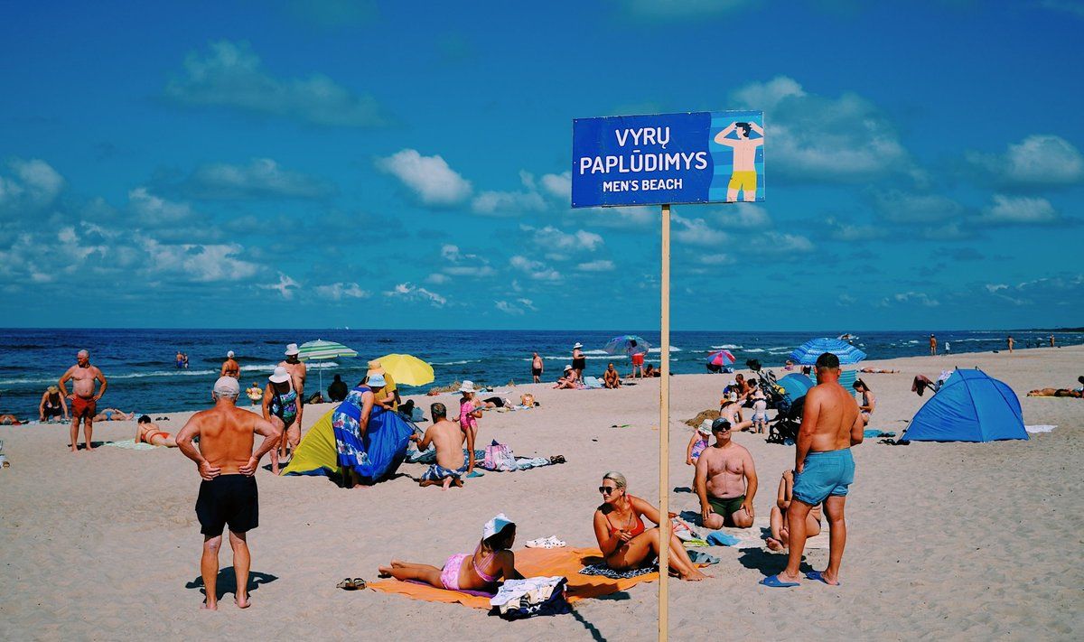 Vyrų paplūdimys Palangoje. FOTO: | ORIJUS GASANOVAS