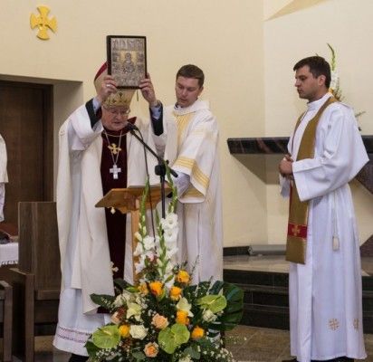 Pašventinta Šventosios bažnyčia