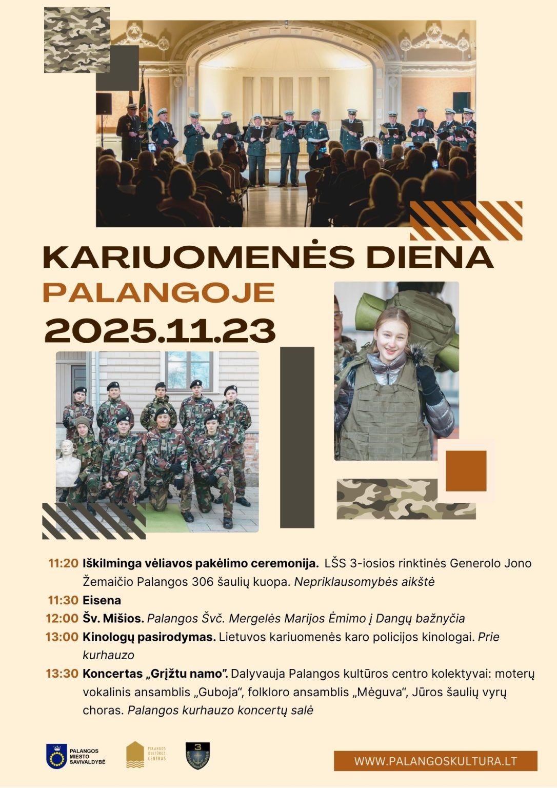 Kariuomenės diena Palangoje 2025