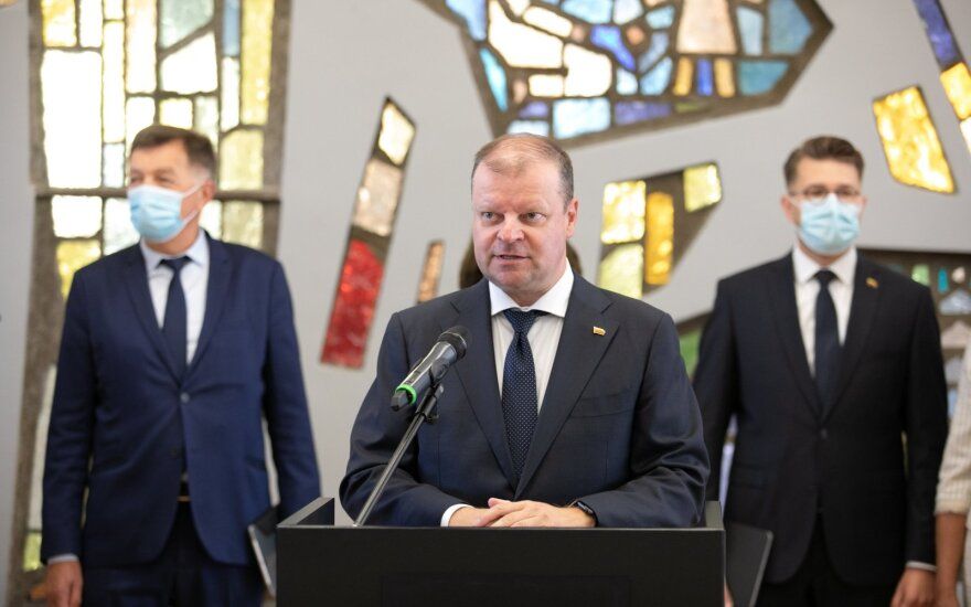 Saulius Skvernelis. Delfi.lt nuotr.