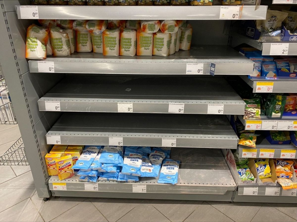 Druska prekybos centre kaip sovietmečiu – tik „iš po skverno?“