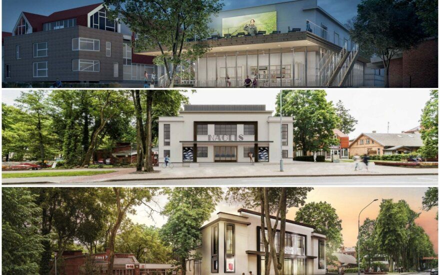Lietuvos architektų sąjunga // Projekto autorių vizualizacija