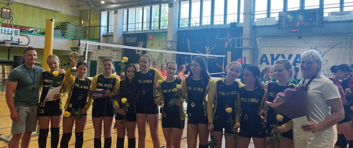 Palangos Sporto centro U14 mergaičių komanda – Lietuvos čempionė