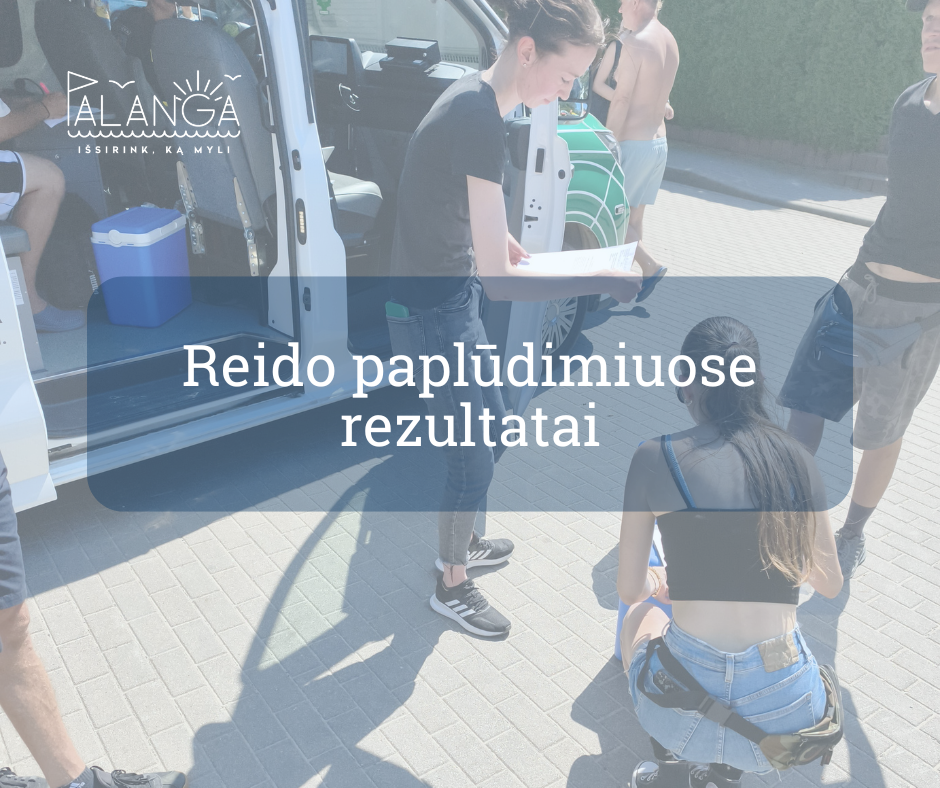 Palangos pajūryje vykdyta bendra Tarnybos ir policijos akcija: nustatyti nelegalūs prekeiviai