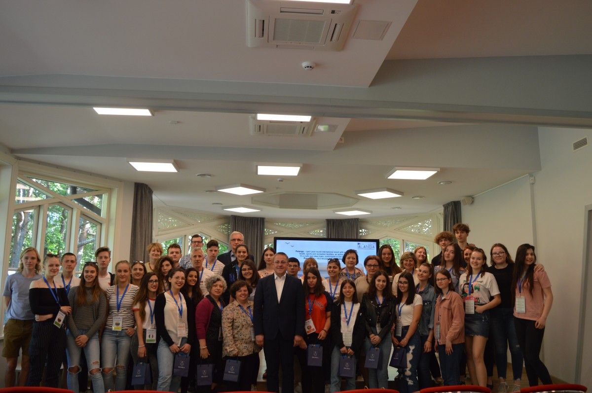 „Erasmus +“ tarptautinio projekto „DARE“ dalyviai supažindinti su savivalda Palangoje