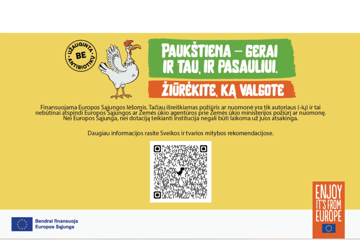 Edukacinis renginys „Žiūrėkite, ką valgote“ Palangoje