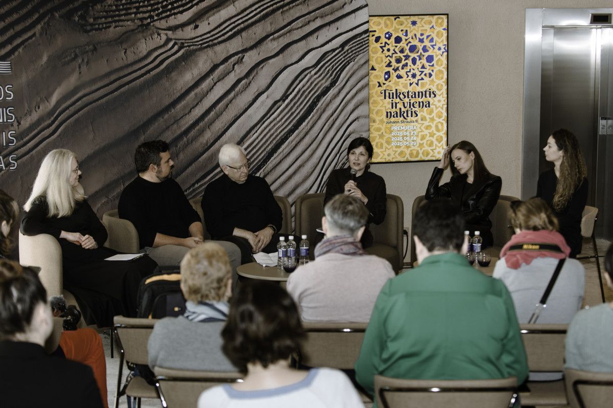 Operetės „Tūkstantis ir viena naktis“ pristatymo spaudos konferencija. Prokadras.lt nuotraukos