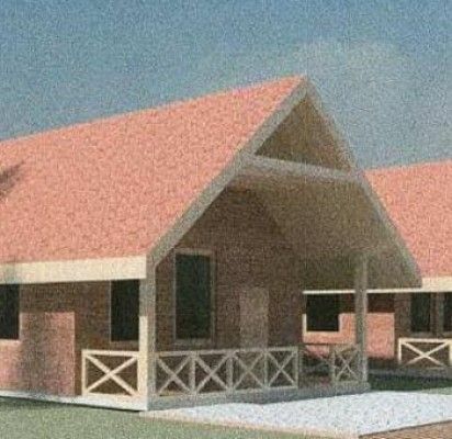 Kempingo architektūra bus siekta išlaikyti Mažosios Lietuvos dvaro sodybos stilių. Palangos savivaldybės nuotr.