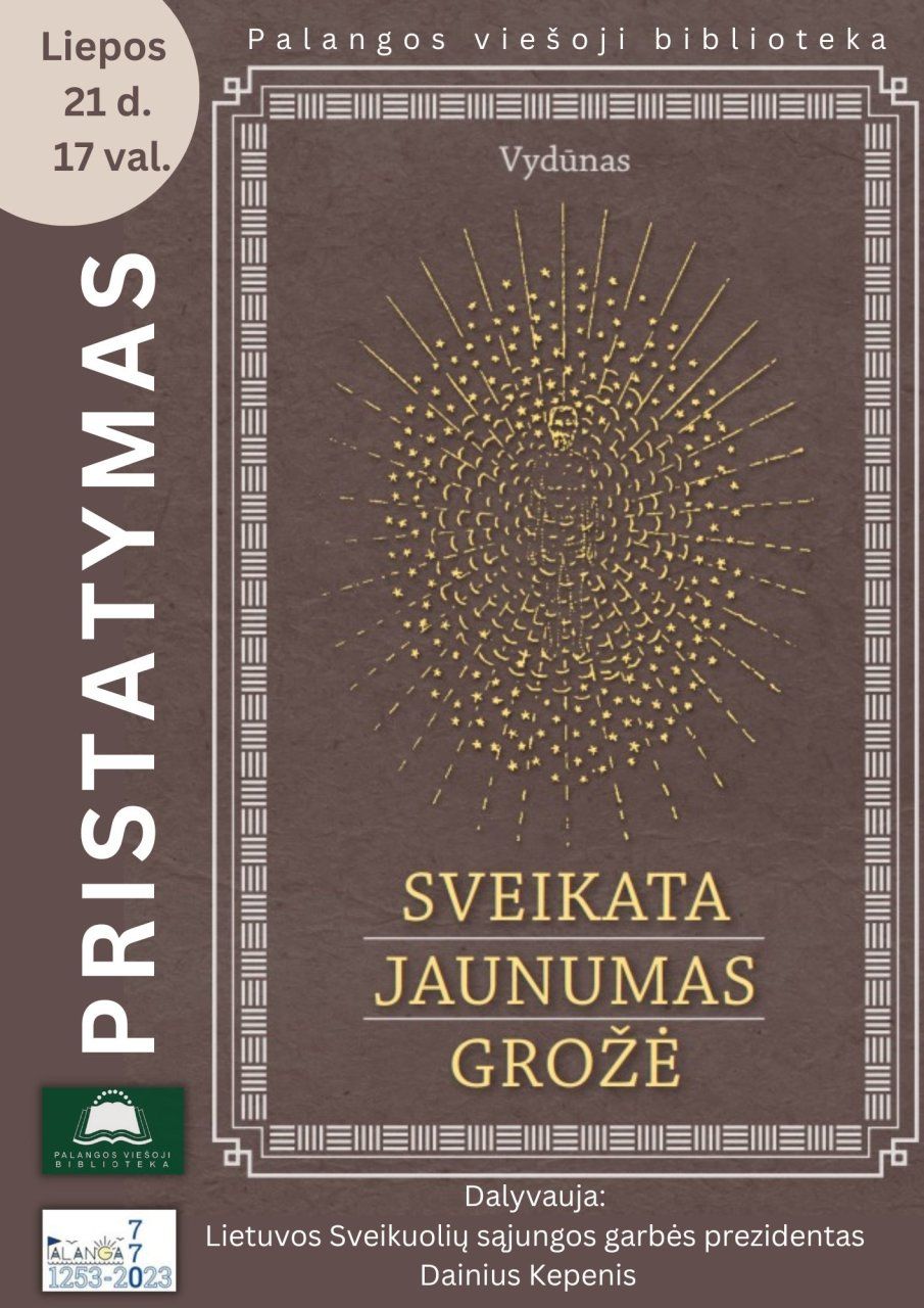 Vydūno „Sveikata. Jaunumas. Grožė“ pristatymas