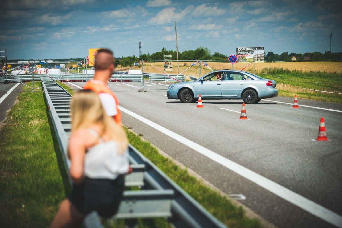 Savo lenktynes pradėjo ir žiūrovai (FOTOGALERIJA)
