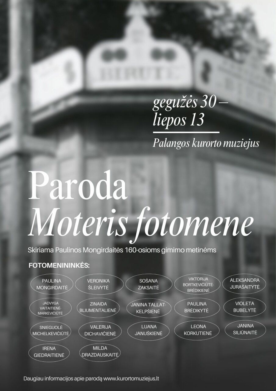 Kviečiame į parodą „Moteris fotomene“