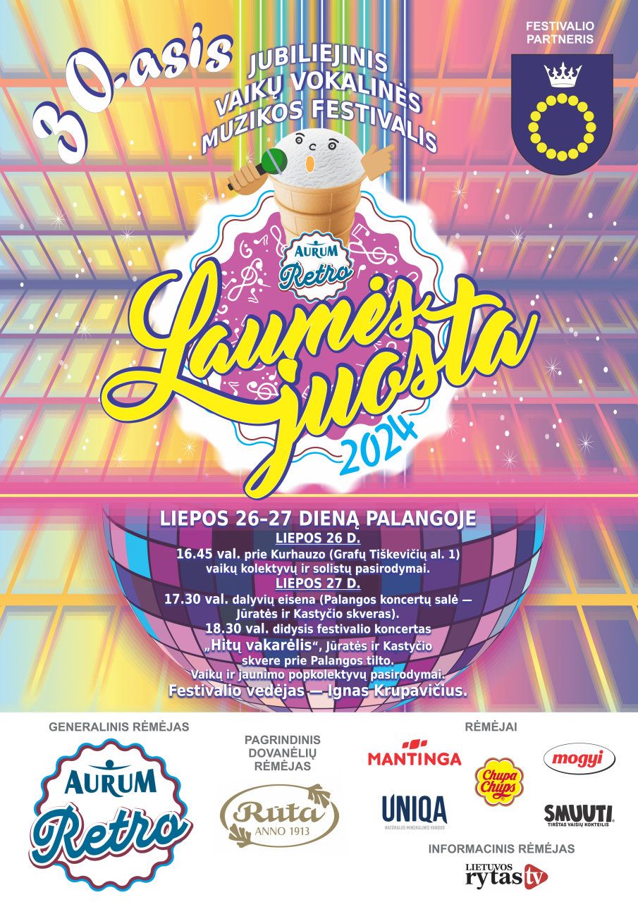 Liepos 26-27 dienomis į koncertus pakvies tradicinis vaikų vokalinės muzikos festivalis „Laumės juosta"