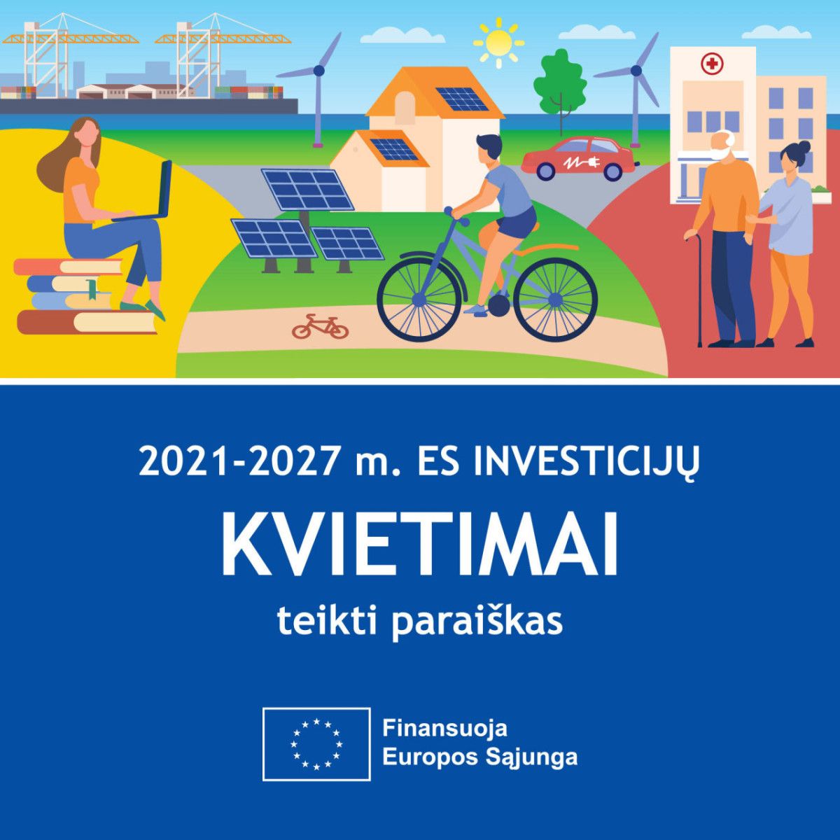 Apie 2021-2027 metų investicijų programą