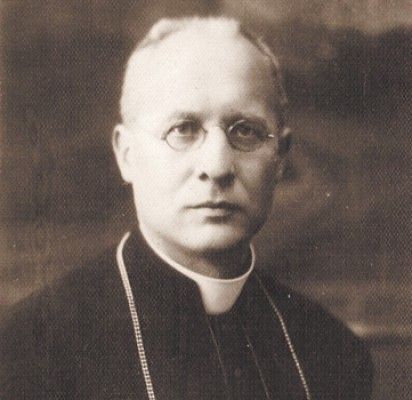 Šventosios koplyčios statytojas prelatas kunigas Jurgis Galdikas. Nuotrauka iš J.Galdiko dukterėčios A.M.Kaunaitės-Lengvinienės archyvo.
