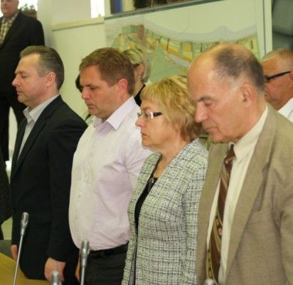 Tylos minute buvo pagerbtas netikėtai mirusio Tarybos nario Giedriaus Šatkausko atminimas.