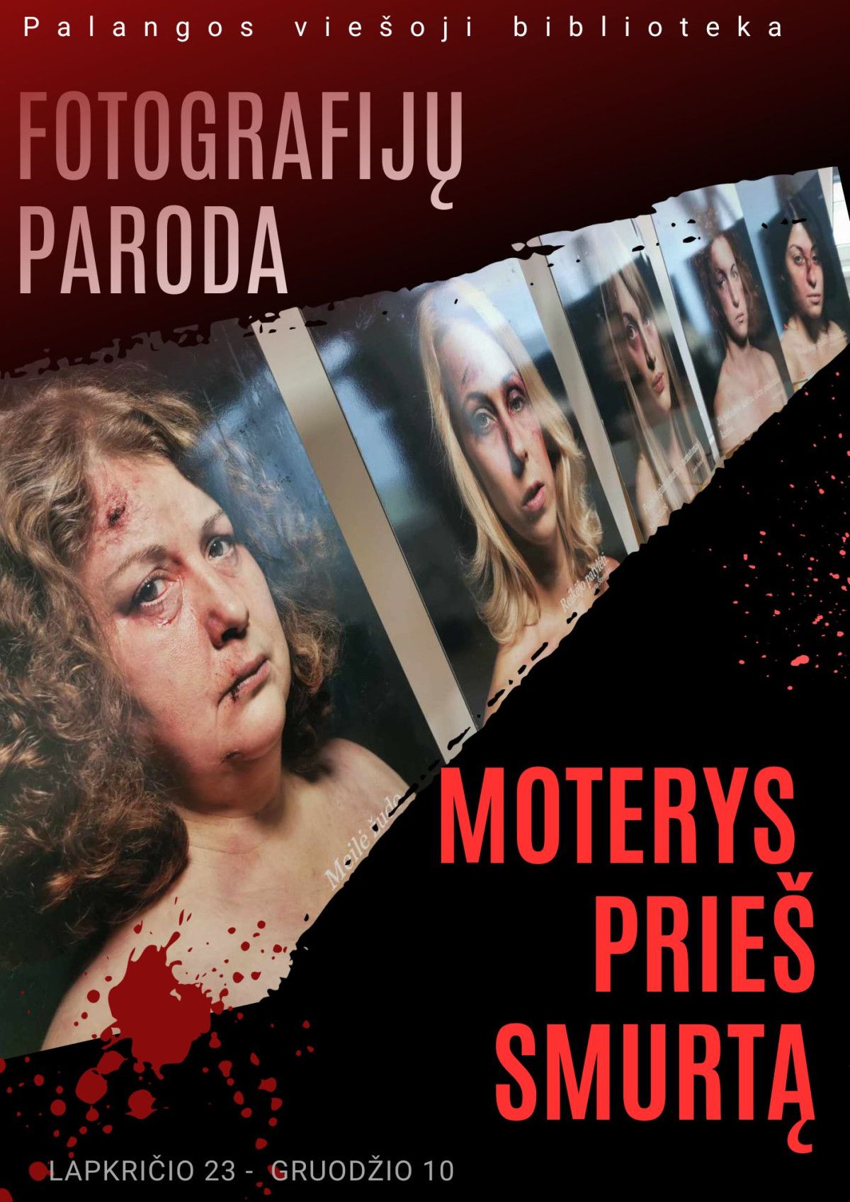 Fotografijų paroda „Moterys prieš smurtą“