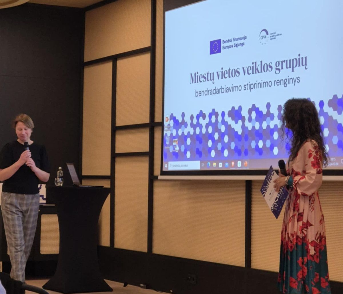 Palangos miesto vietos veiklos grupė dalyvavo Centrinės projektų valdymo agentūros kartu su Vidaus reikalų ministerija organizuotame miestų vietos veiklos grupių bendradarbiavimo stiprinimo renginyje