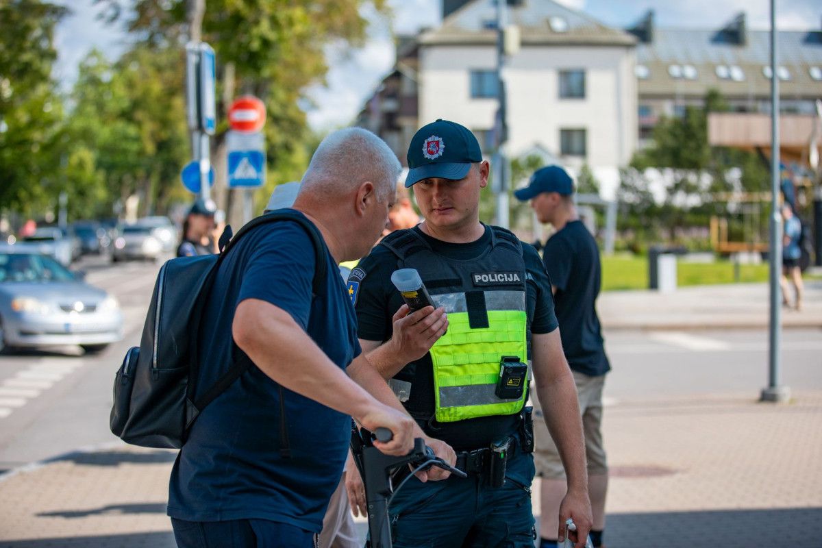 Per priemonę Palangoje nustatyta 14 KET pažeidimų