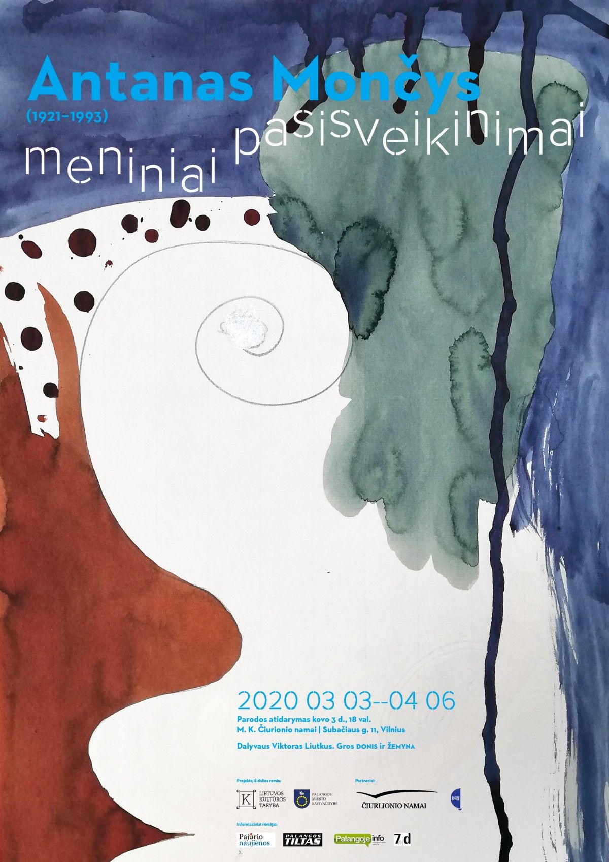 Antano Mončio (1921-1993) kūriniai M.K.Čiurlionio namuose Vilniuje