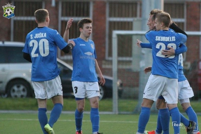 Vakarų Lietuvos derbyje „Palanga“ pratęsė pergalių seriją