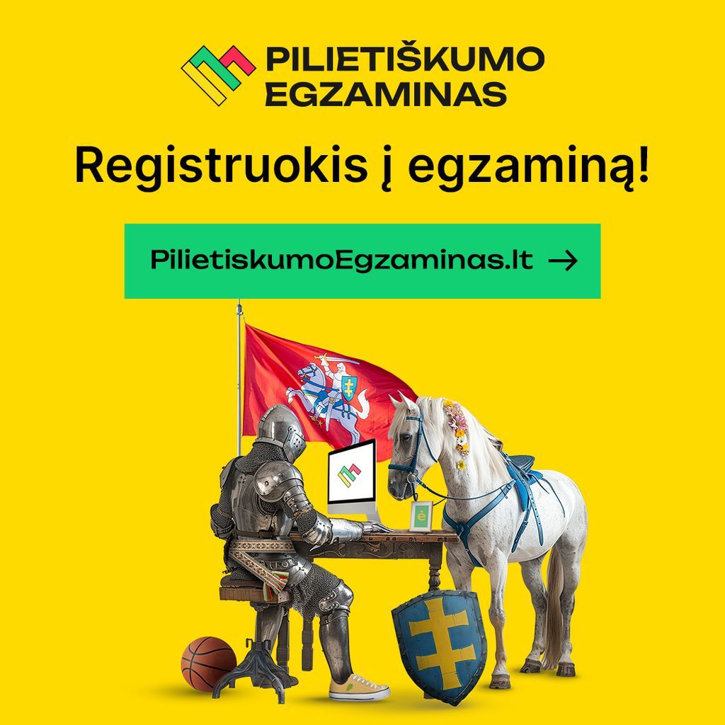 Kviečiame dalyvauti jau antrajame Pilietiškumo egzamine!
