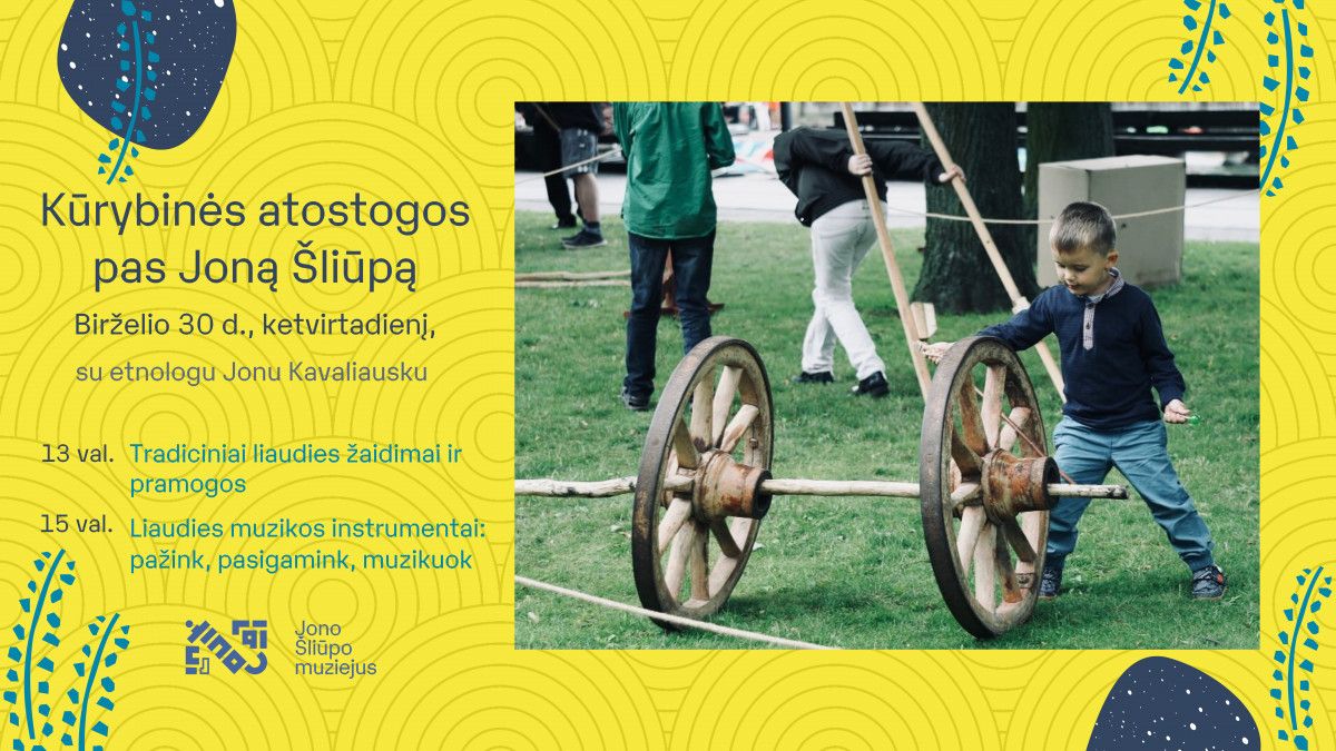 Jono Šliūpo muziejuje – etninės kultūros edukacijos vaikams