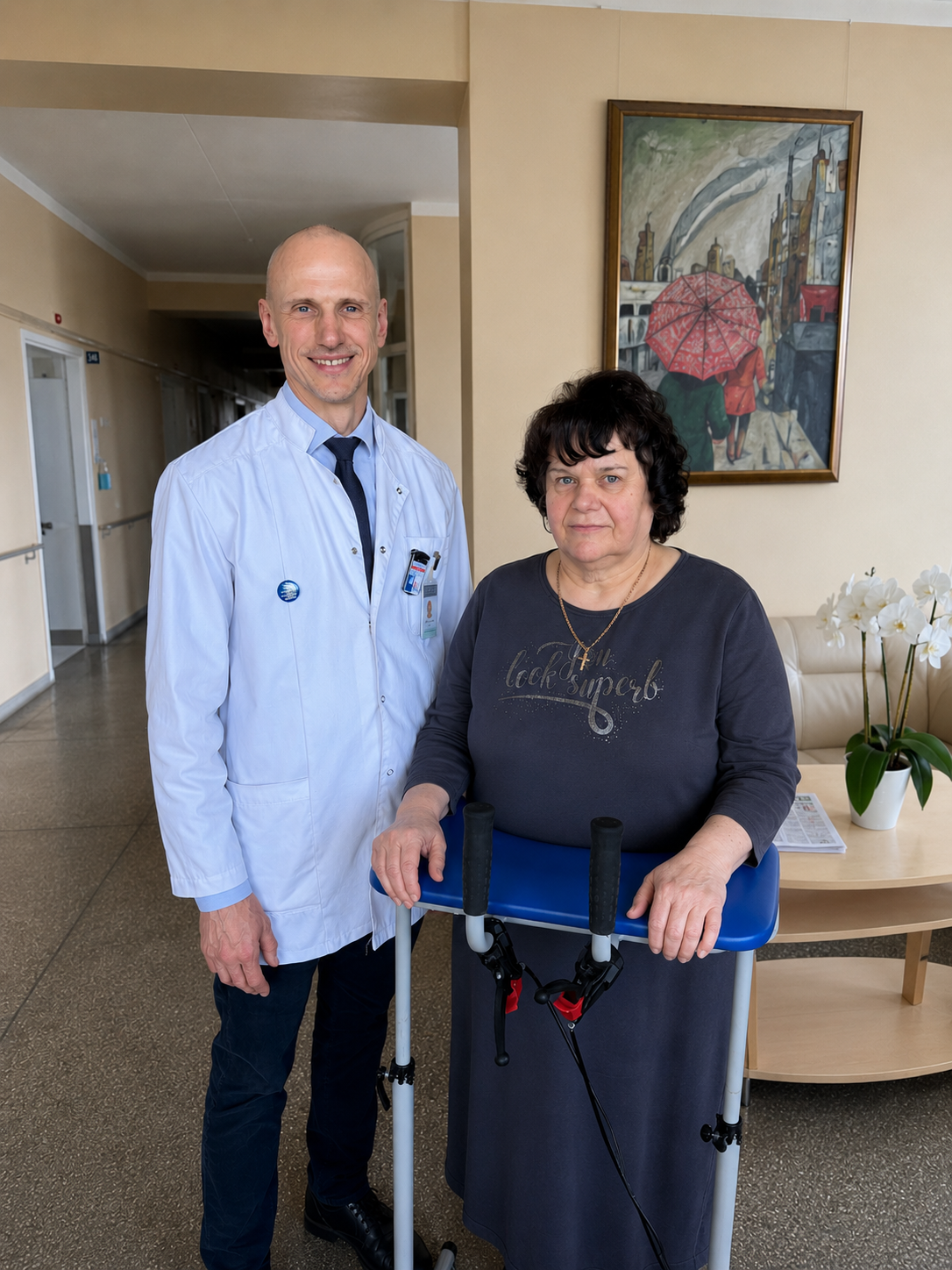 Gydytojas Š. Varnas ir pacientė Joana