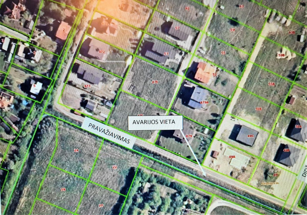 Netikėtas posūkis dėl baisios avarijos Palangoje vietos: Savivaldybė teigia, kad ji įvyko privačiame žemės sklype