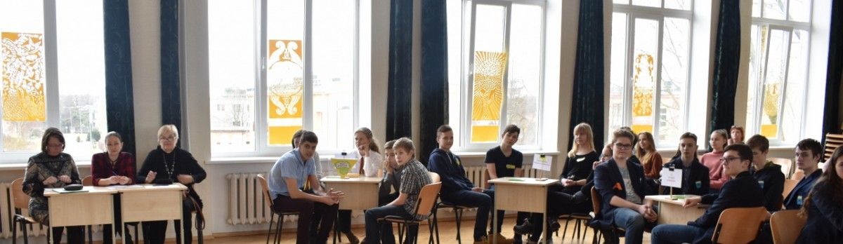 Matematikos savaitė Palangos senojoje gimnazijoje