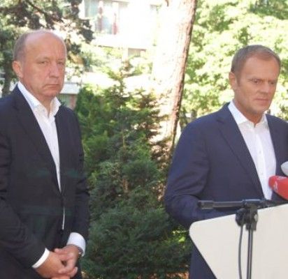 Palangoje - Lenkijos ir Lietuvos premjerai