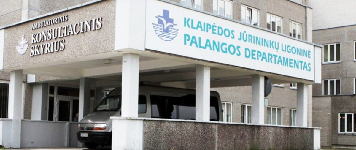 Klaipėdos jūrininkų ligoninės Palangos departamentas atnaujina atnaujina ambulatorines ir stacionarines paslaugas