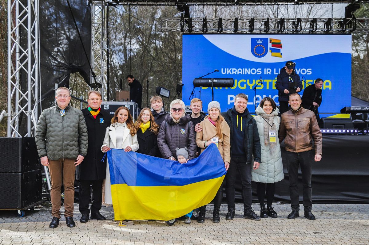 Palangoje šeštadienį nušurmuliavo kilnių širdžių renginys „Lietuvos ir Ukrainos draugystės diena“ (NUOTRAUKŲ GALERIJA)