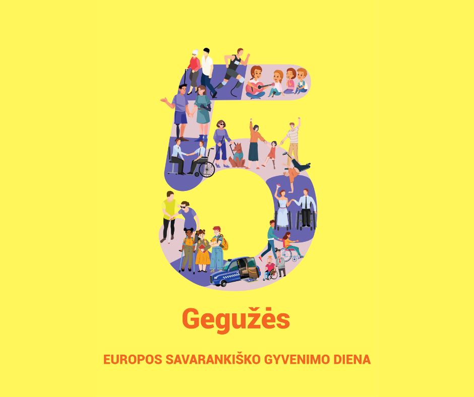 Kviečiame minėti Europos savarankiško gyvenimo dieną