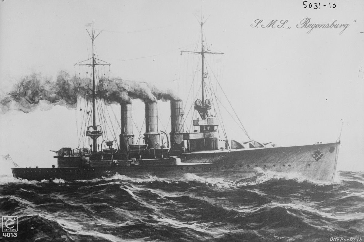 Grafikos darbas „Regensburg“ tarp 1915-1920
