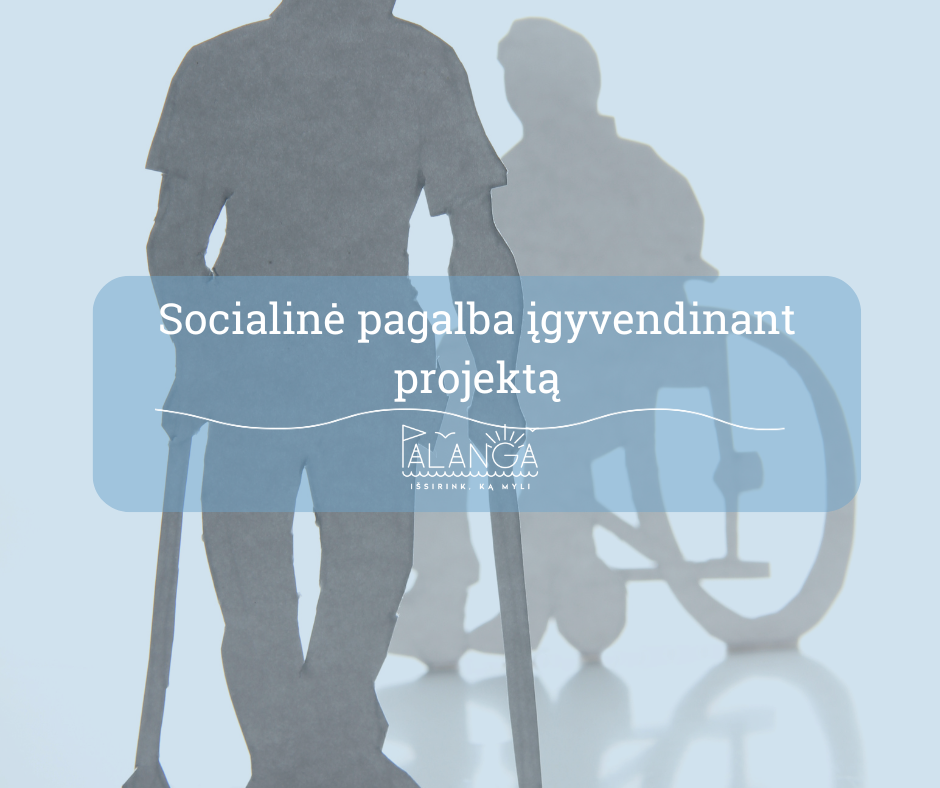 Įgyvendinant socialinį projektą pradedama aprūpinti asmenis programine įranga